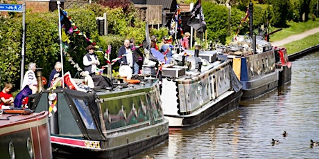 RCTA Floating Market Above Atherstone Locks, Coventry Canal towpath tickets