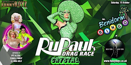 FunnyBoyz Manchester presents... CRYSTAL from RuPaul's Drag Race