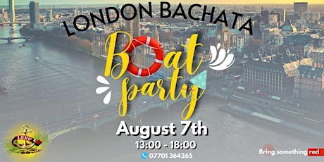London Bachata Boat Party tickets
