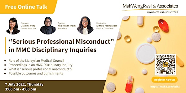 “Serious Professional Misconduct” in MMC Disciplinary Inquiries