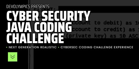 Cyber Security Coding Challenge tickets
