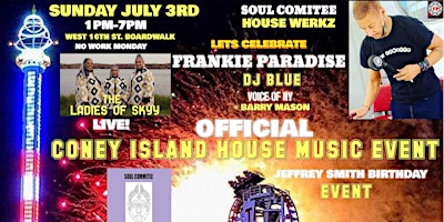 SOUL COMITEE -HOUSEWERKZ RECORDS THE LADIES  OF SKYY LIVE  FRANKIE PARADISE