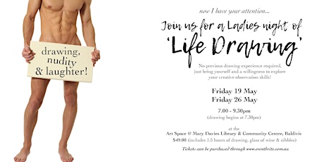 Ladies Night! "Life Drawing" Strictly over 18's! primary image
