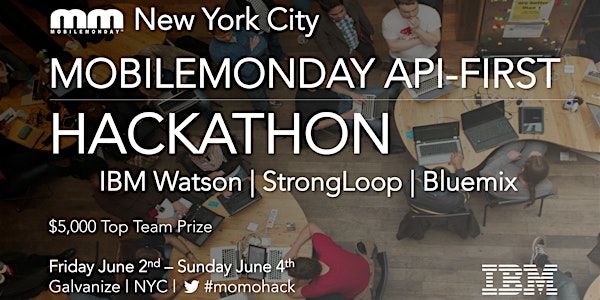 MobileMonday NYC API-First Hackathon - Watson | StrongLoop | Bluemix