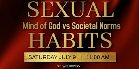 Sexual Habits: Mind of God vs Societal Norms ingressos