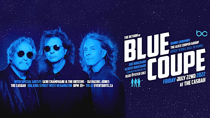 Lou Molinaro Pres: BLUE COUPE  w Gene Champagne & Un-Teens/DJ Rachel Jones image