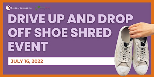 Drive Up and Drop Off Shoe Shred Event