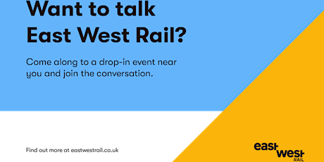 East West Rail Community Drop-in: Lidlington tickets