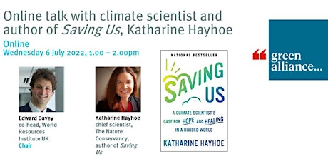 Online talk with climate scientist & author of Saving Us, Katharine Hayhoe tickets