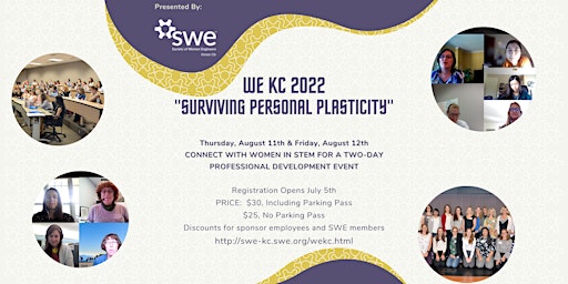 "Surviving Personal Plasticity" - WE KC 2022 Two-Part Conference