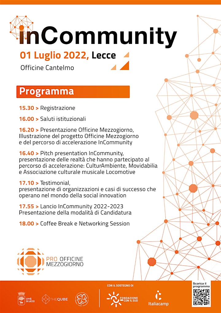 Immagine InCommunity - sperimentazione di innovazione sociale a Lecce