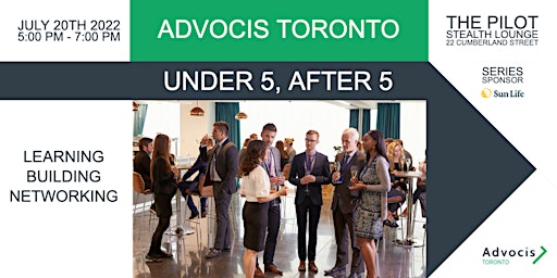Advocis Toronto: Under 5 After 5 Reception
