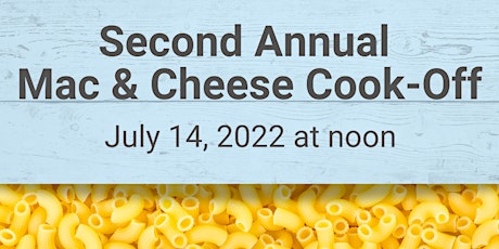 2nd Annual Mac'n'Cheese Cookoff tickets