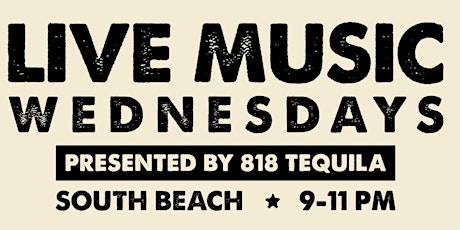 Live Music Wednesdays at Bodega South Beach