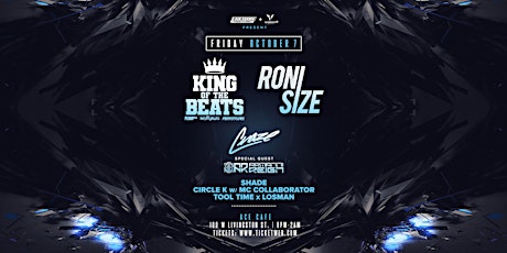 Roni Size // King of the Beats // 10.7