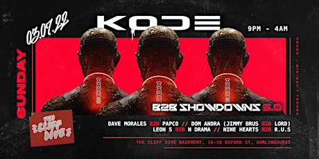 KODE #77 ⌁ B2B SHOWDOWNS 5.0 tickets