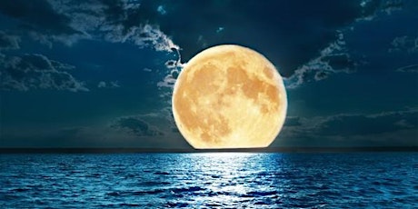 Full Moon Sup Yoga Special, beach fire pit, moon meditations and dinner tickets