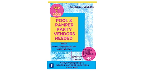 Pool and Pamper Party