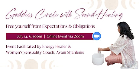 Goddess Circle with Sound Healing: Get Free of Expectations & Obligations billets