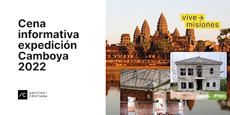 Cena informativa Expedición Camboya 2022 entradas