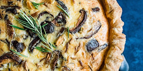 UBS - Virtual Cooking Class: Wild Mushroom and Gruyere Quiche