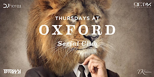 Thursdays at Oxford Social Night Club