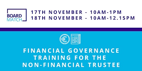 Boardmatch: Online Financial Governance Course for Non-Finance Trustees