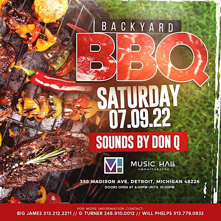 “SO SO GROWN”  The  Backyard BBQ Set|Music Hall Amphitheater|4PM-11PM image