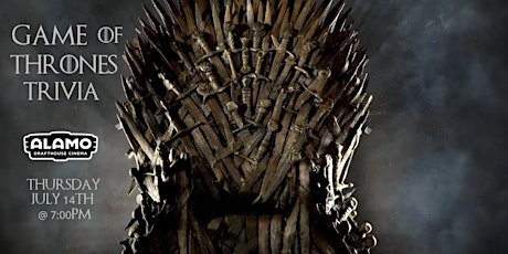 Game of Thrones Trivia at Alamo Drafthouse Cinema Charlottesville tickets