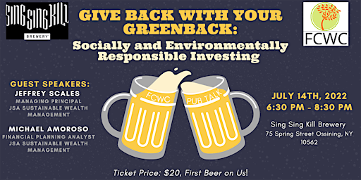 Give Back with your Greenback! FCWC Pub Talk 2022
