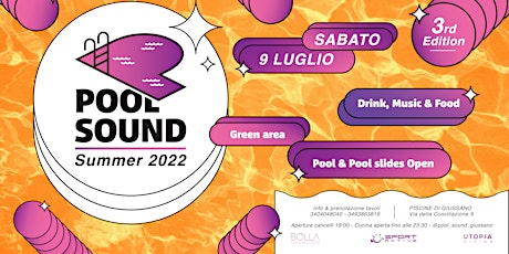 Pool Sound 2022 3rd Edit. / Bolla Cafe' & Restaurant biglietti