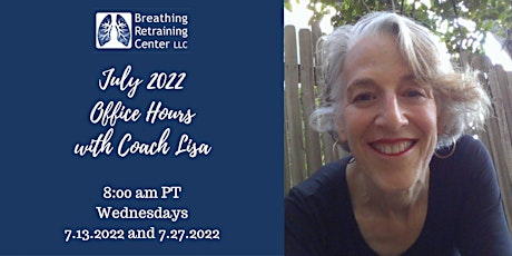 Breathing Retraining Center  Office Hours -- Ask Me Anything! bilhetes