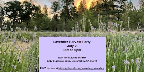 Lavender Harvest Party tickets