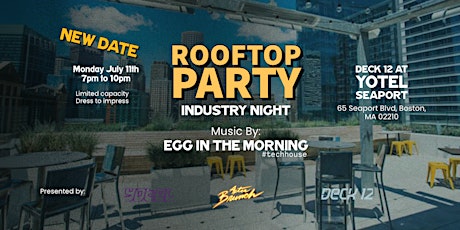 Rooftop Party - Industry Monday tickets