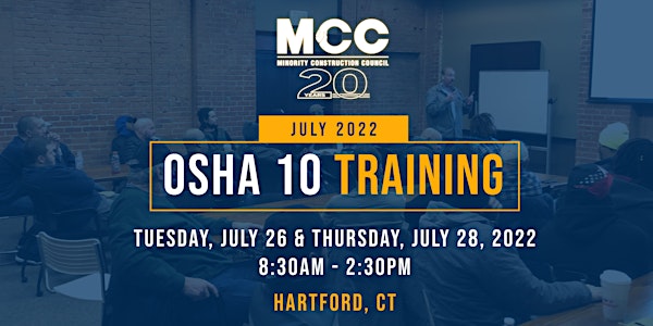 OSHA 10 Training - July 2022