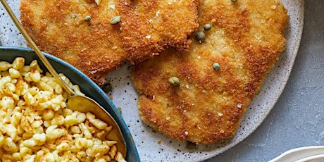 UBS - In Person Cooking Class: Chicken Schnitzel with Buttered Spätzle