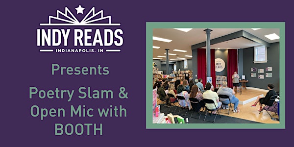 Poetry Slam & Open Mic with BOOTH