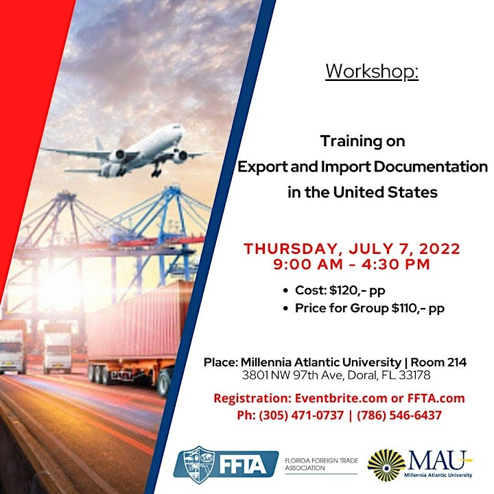 Training on Export & Import Documentation in the USA | Thursday July 7 image