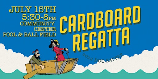 Cardboard Regatta & Late Swim