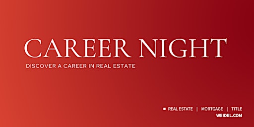 Begin Your Career In Real Estate
