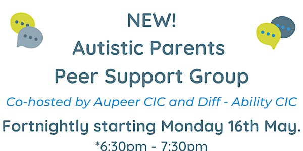 Autistic parents Peer support group