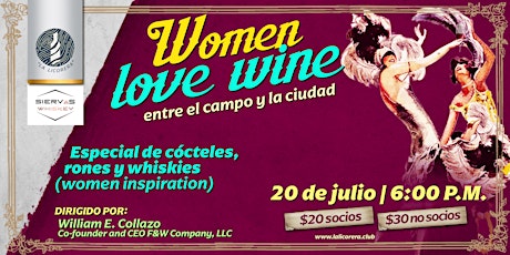 WOMEN LOVE WINE ENTRE EL CAMPO Y LA CIUDAD tickets