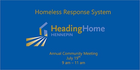 Hennepin County Homeless Response System Annual Community Meeting tickets