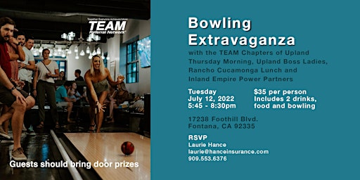 TEAM Bowling Extravaganza