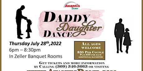2nd Annual Daddy - Daughter Dance at the Avanti's Event Center!