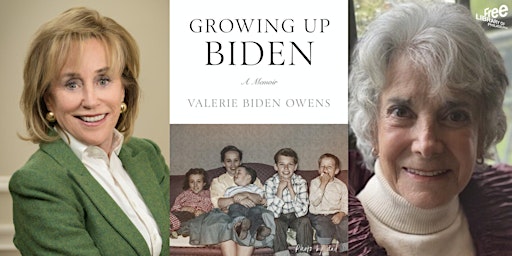 IN-PERSON - Valerie Biden Owens | Growing Up Biden: A Memoir