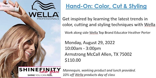 Hands On Color, Cut and Styling Class