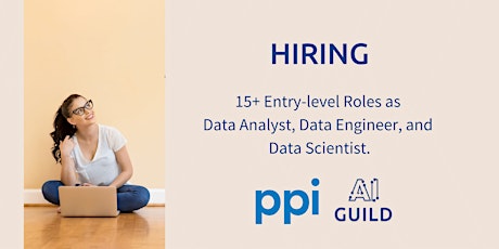 Hiring 15+ Entry-level Roles (Science to Data Science) tickets