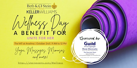 Wellness Day at the Mill (A Unite for HER Fundrais primary image