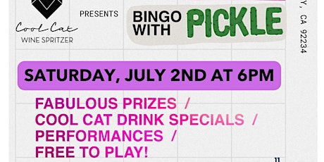 BINGO! with Pickle tickets